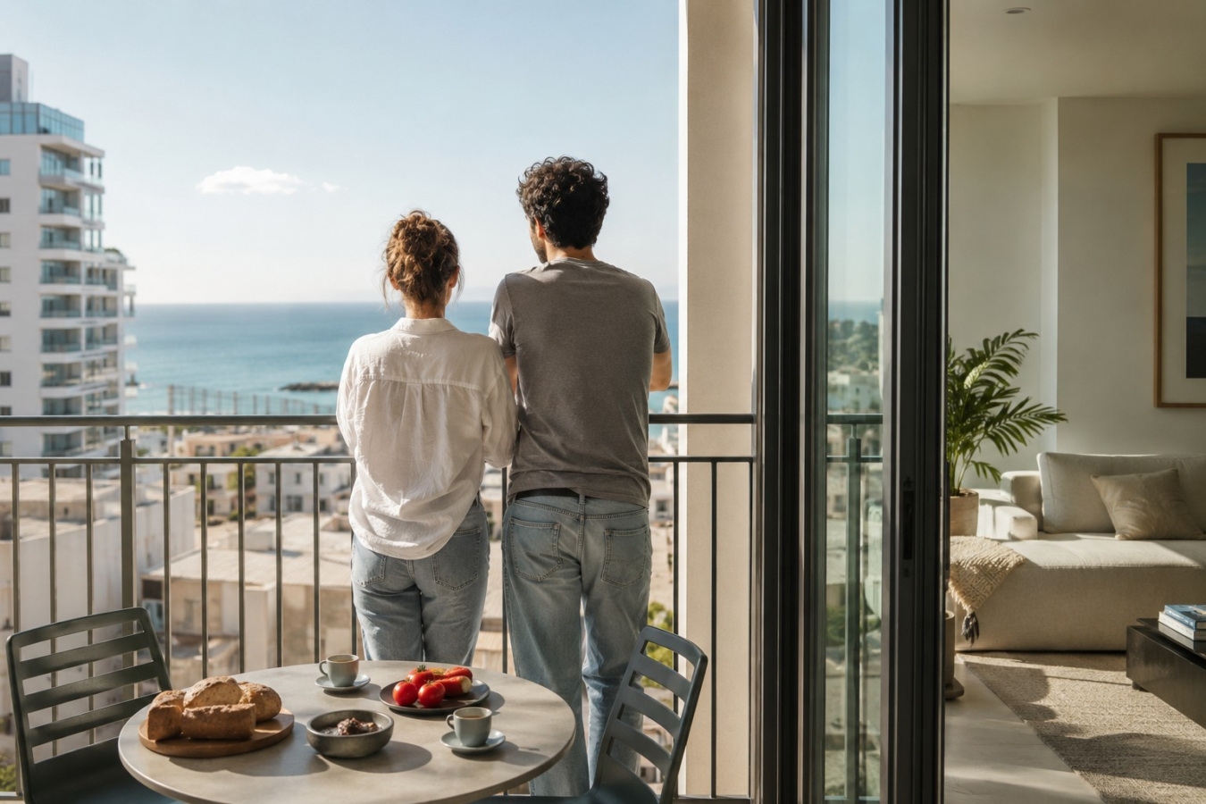 balcony breakfast